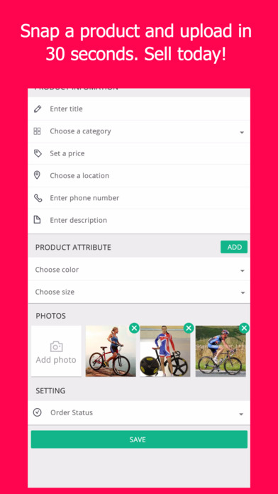 MobiGen - mCommerce shopping cart solution screenshot 2
