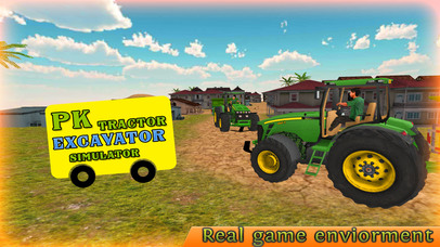 PK Tractor Excavator Simulator: Farming Simulation screenshot 3