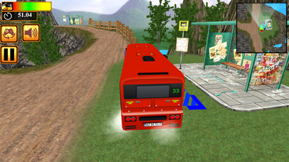 Bus off Road Driver Simulator Mountain Hill screenshot 3