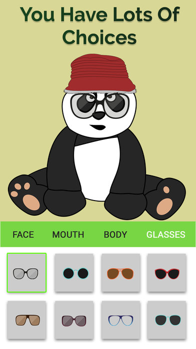 Panda Emoji : Make Panda Stickers & Moji screenshot 3