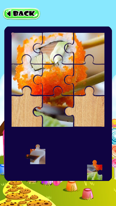 Jigsaw Learning Games Puzzle Food Sushi screenshot 3