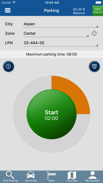 Parx Parking screenshot 2