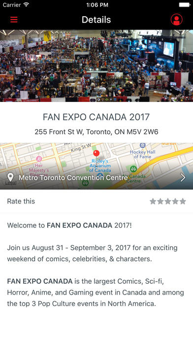 Fan Expo Canada screenshot 2