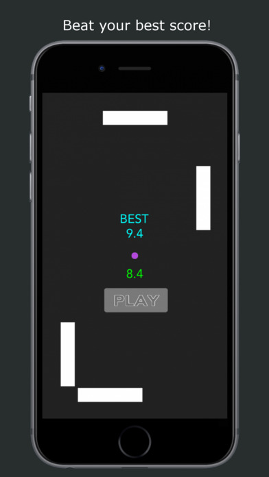Quattro Pong - fast-paced, unique four-paddle game screenshot 4