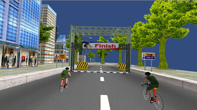 Highway City Sport Cycle Racing Pro screenshot 2
