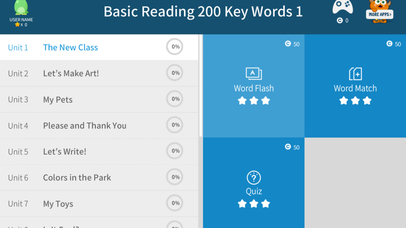 Basic Reading 200 Key Words 1 screenshot 2