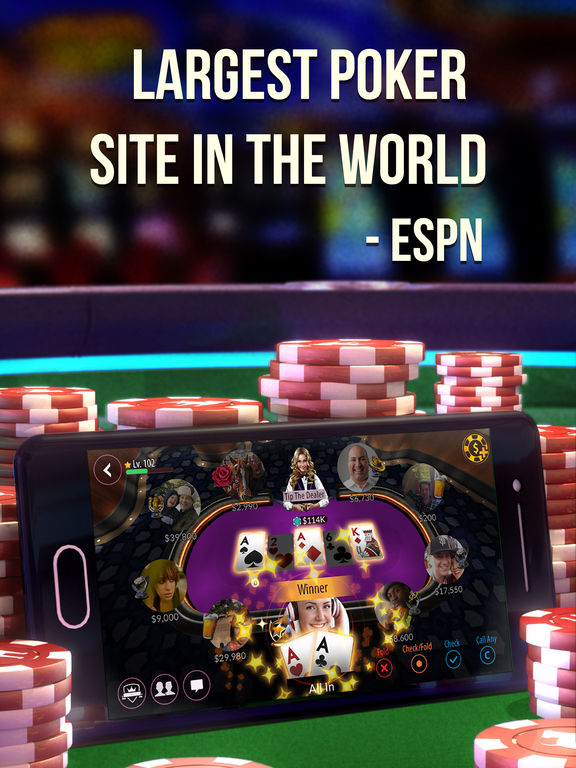 Screenshots of Zynga Poker - Texas Holdem: Vegas Casino Card Game for iPad
