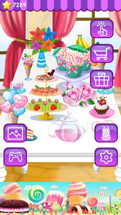 小公主的餐桌 - 女生烹饪汉堡包游戏 screenshot 2