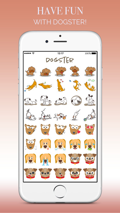 Dogster - Dog Emoji Stickers screenshot 2