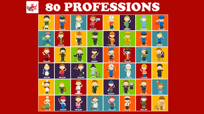 80 Professions - Kids Jigsaw Puzzle screenshot 2