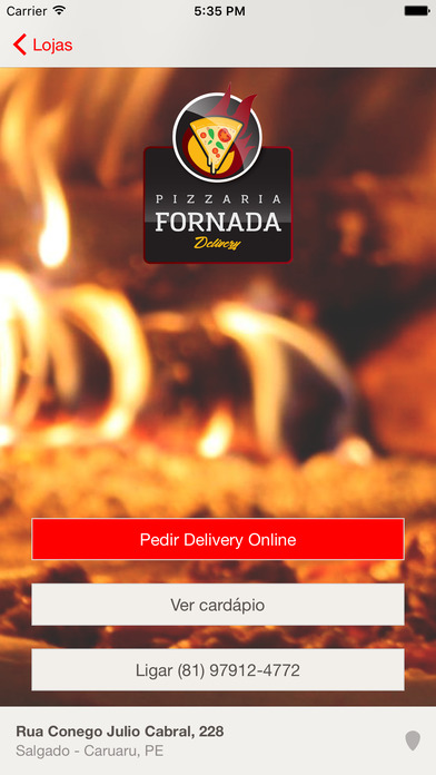 Pizzaria Fornada screenshot 2