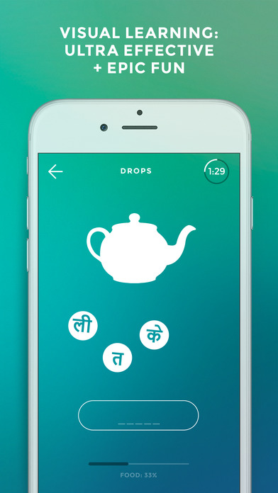 Learn Hindi language by Drops screenshot 2