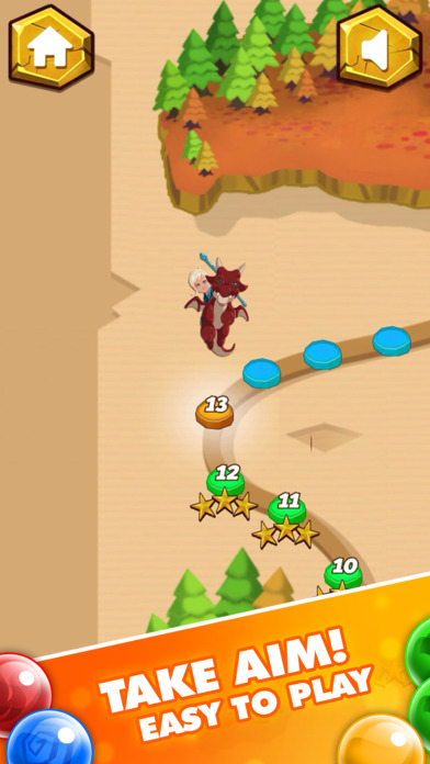 Bubble Shooter challenge -  bubble pop spinner screenshot 2