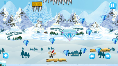 Chicken Spinner Wheel -  Snowland Adventure screenshot 2