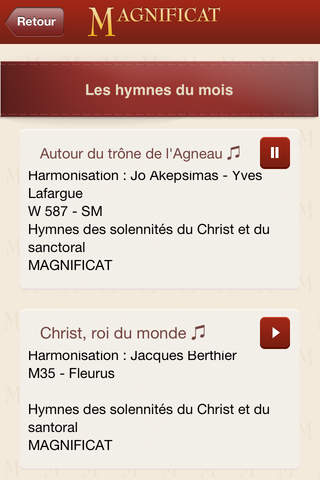 Magnificat (Edition française) screenshot 3