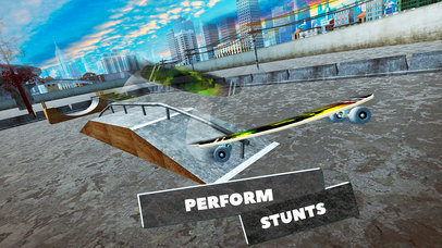 True Touchgrind Skate Race 3D screenshot 2