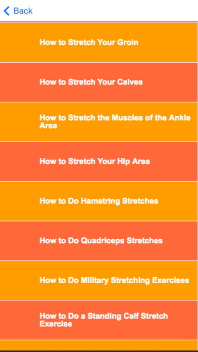 Stretching Exercises for Beginners screenshot 2