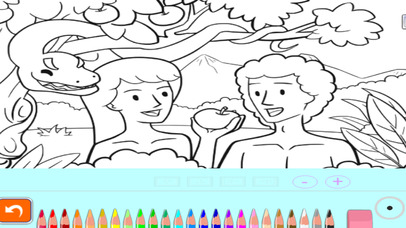 Bible stories: Coloring Book screenshot 3