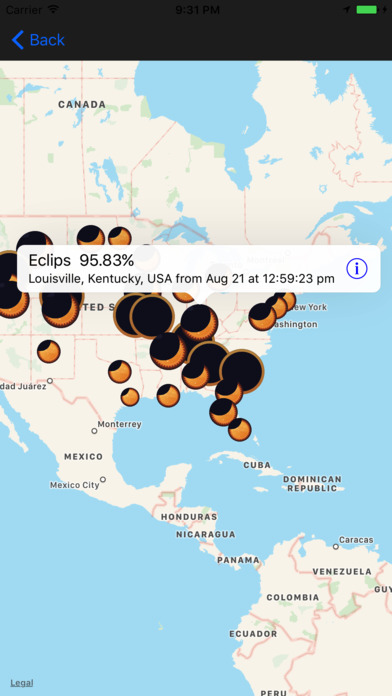 Solar Eclipse 2017 US screenshot 2