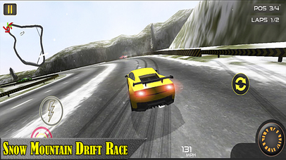 Real Snow Racing: The Crazy Car Stunts screenshot 2
