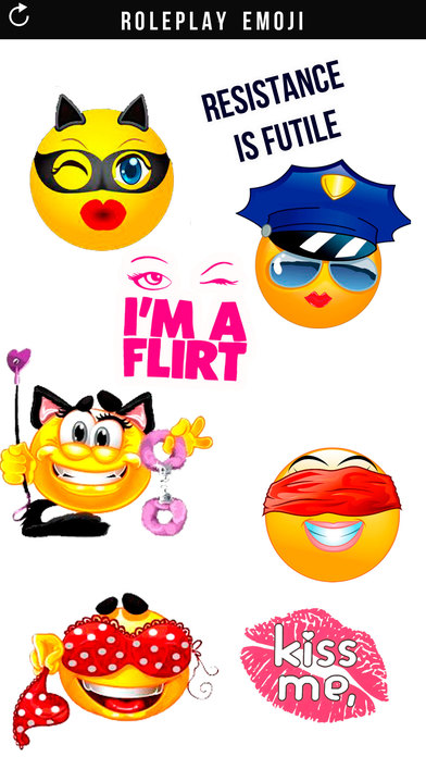 Roleplay Emoji for adult Flirt screenshot 2