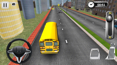 City School Bus Kids Transport 3D screenshot 2