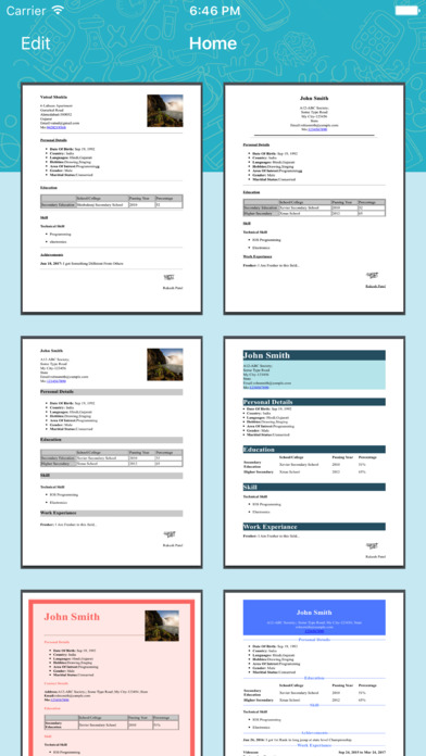 CV Mania – Resume Builder App screenshot 2