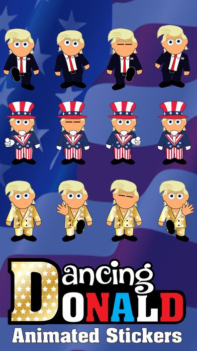 Dancing Donald Animated Stickers screenshot 4