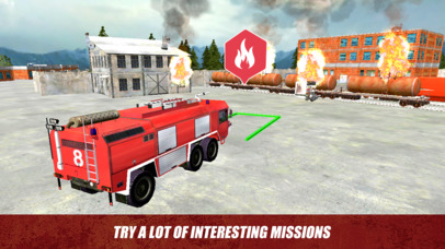 911 Rescue Firefighter and Fire Truck Simulator screenshot 2