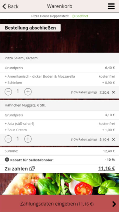 Pizza House Reppenstedt screenshot 2