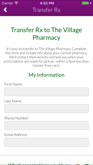 Village Pharmacy Mobile App screenshot 4
