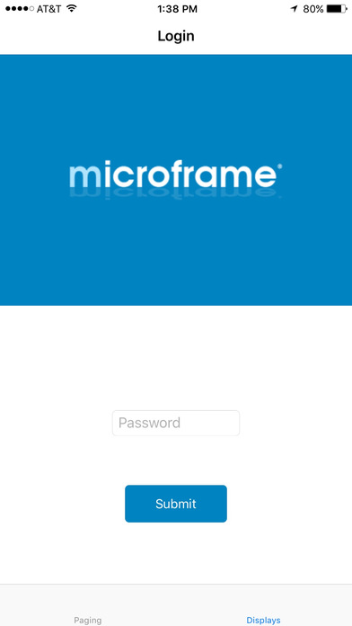 Microframe LCD Visual-Pager® screenshot 2