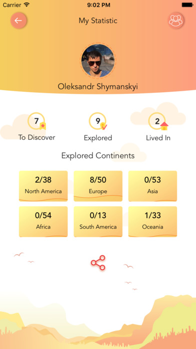 ScratchMap: record your trips screenshot 3