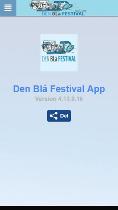 Den Blå Festival App screenshot 2
