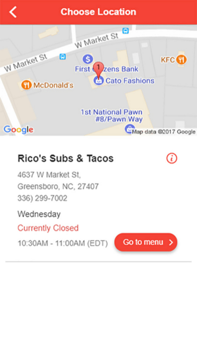 Rico's Subs & Tacos screenshot 2