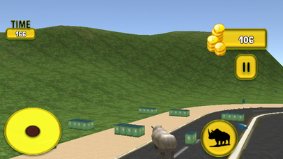 Angry Rhino City Attack screenshot 3