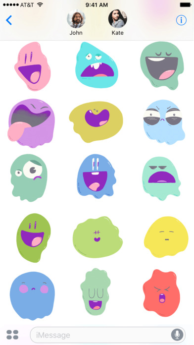 Jelly Ghost Emoji screenshot 3