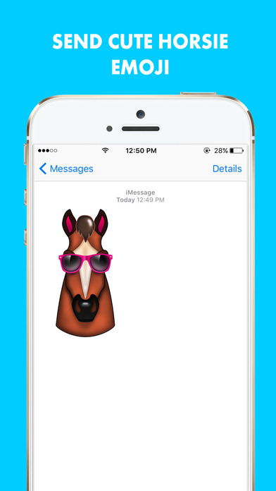 HorsieMoji - Horse Lover Emoji & Stickers screenshot 3