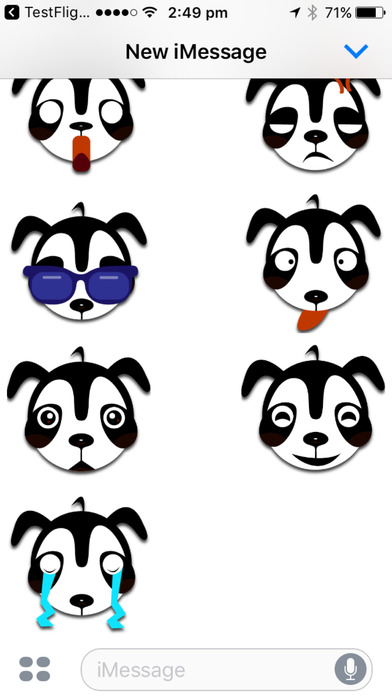 Dog With Attitude - Emoji Stickers screenshot 3
