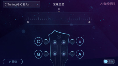 AI调音器 - Ukulele & Guitar Tuner screenshot 2