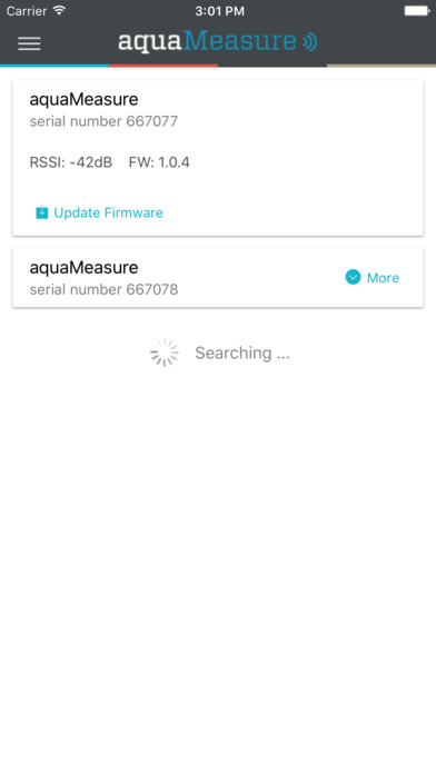 aquaMeasure screenshot 2