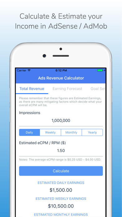 Ads Revenue Calculator screenshot 3