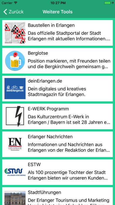 Erlebnis Erlangen screenshot 2