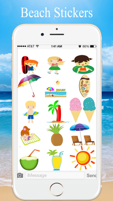 Beach Stickers screenshot 3
