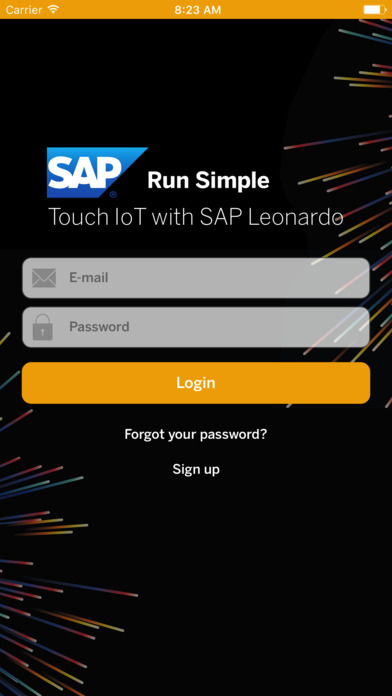 Touch IoT with SAP Leonardo & SAP Leonardo Center screenshot 2