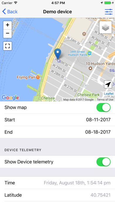 Trakkit - GPS Phone Tracker screenshot 2