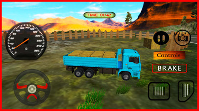 Big Trucks Hill Cargo Transport 3D Pro screenshot 2