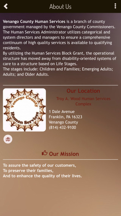 Venango Human Services To Go screenshot 2