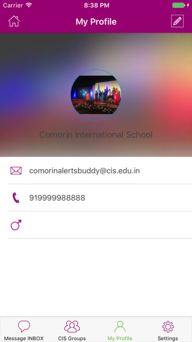 CIS APP - Comorin International School screenshot 4