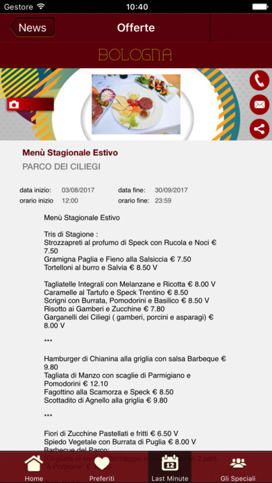 aperitivi & cene Bologna screenshot 3